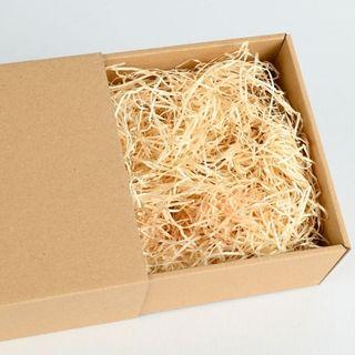 Papírové výplně a dřevitá vlna 