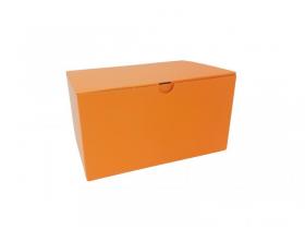 Krabička jednodílná 193 x 128 x 103 mm - oranžová
