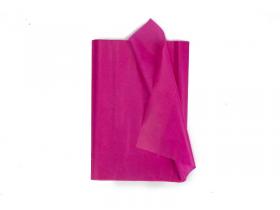 Tenký balicí papír hedvábný - růžový 700x500 mm